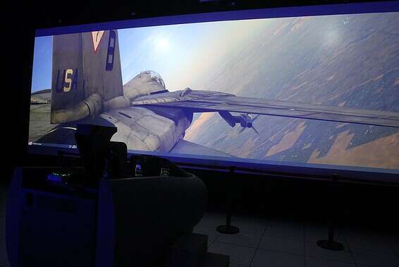 הסימולטור בפעולה // צילום: יהונתן שאול